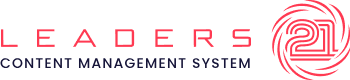 Leaders21 Content Management System